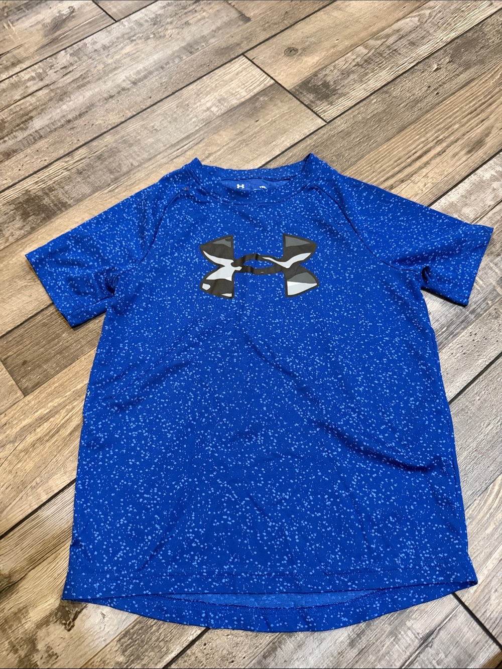 Under Armour Royal Blue Short-Sleeve Performance Tee Size YS